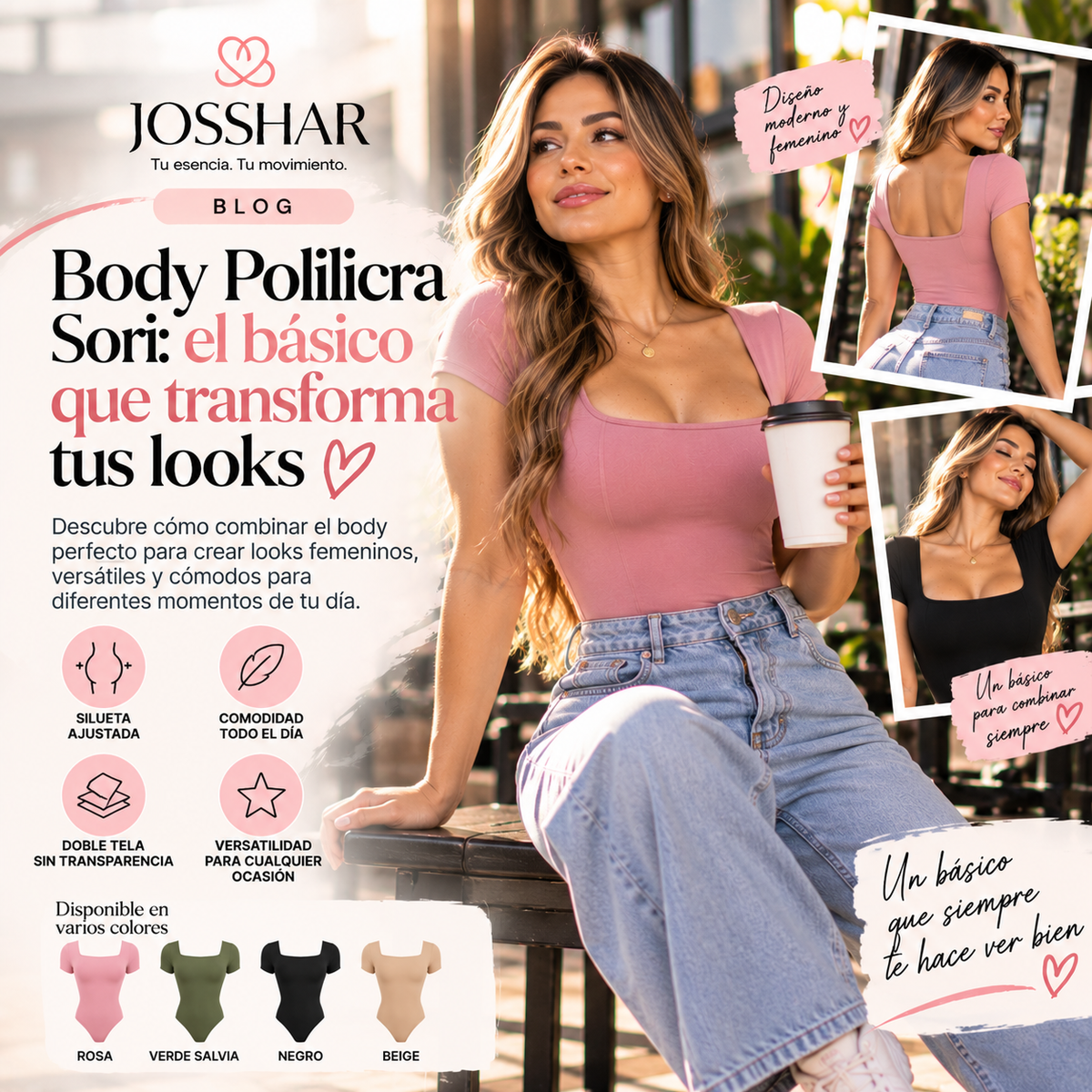 Body Polilicra Sori: el básico que transforma tus looks